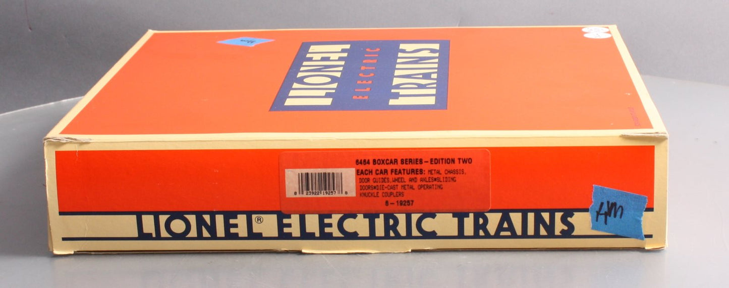 Lionel 6-19257 O Gauge Western Pacific 6464 Series II Boxcars (Set of 3) LN/Box