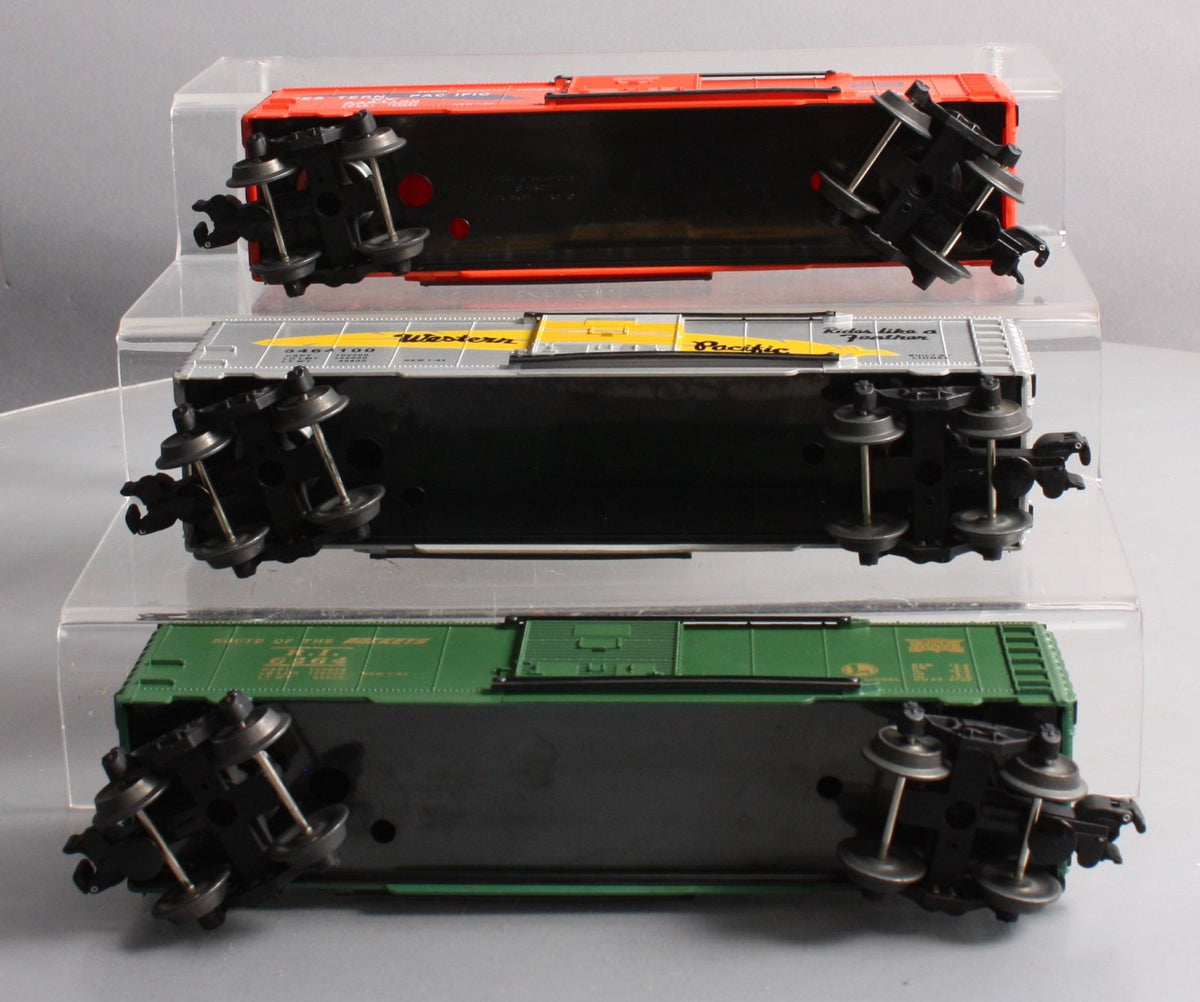 Lionel 6-19257 O Gauge Western Pacific 6464 Series II Boxcars (Set of 3) EX/Box