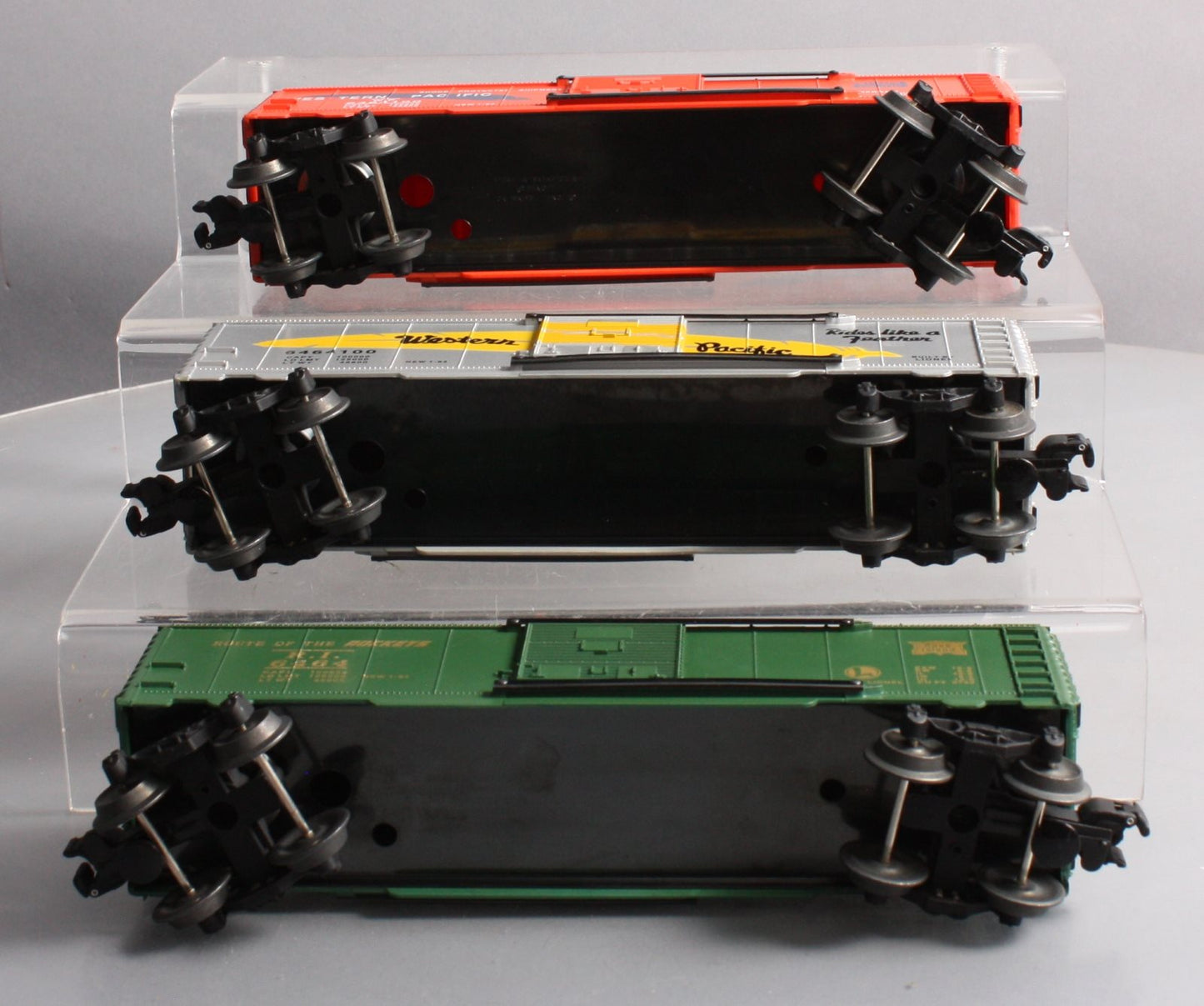 Lionel 6-19257 O Gauge Western Pacific 6464 Series II Boxcars (Set of 3) LN/Box
