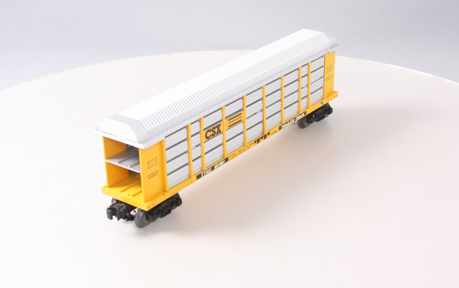 Lionel 6-17890 O Gauge LOTS 1991 CSX Screened Auto Carrier #151161 EX/Box