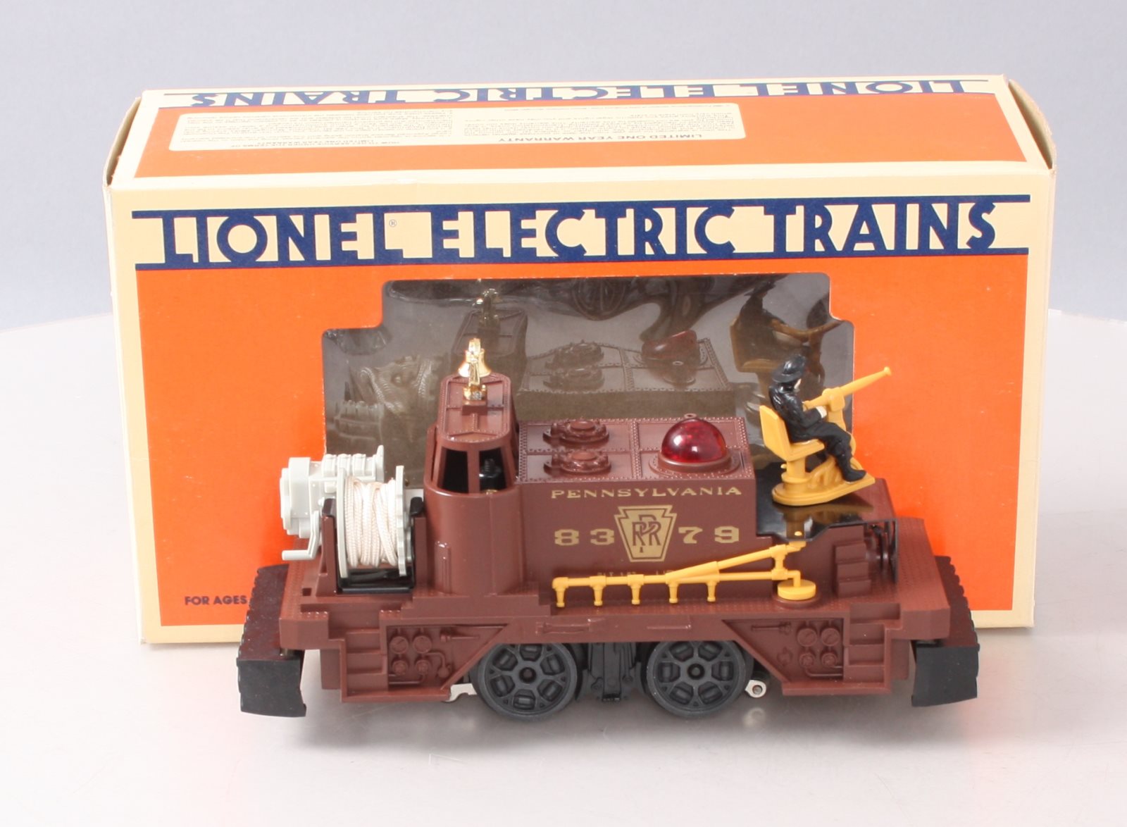 Lionel 6-8379 O Gauge Pennsylvania Motorized Fire Car #8379 LN/Box