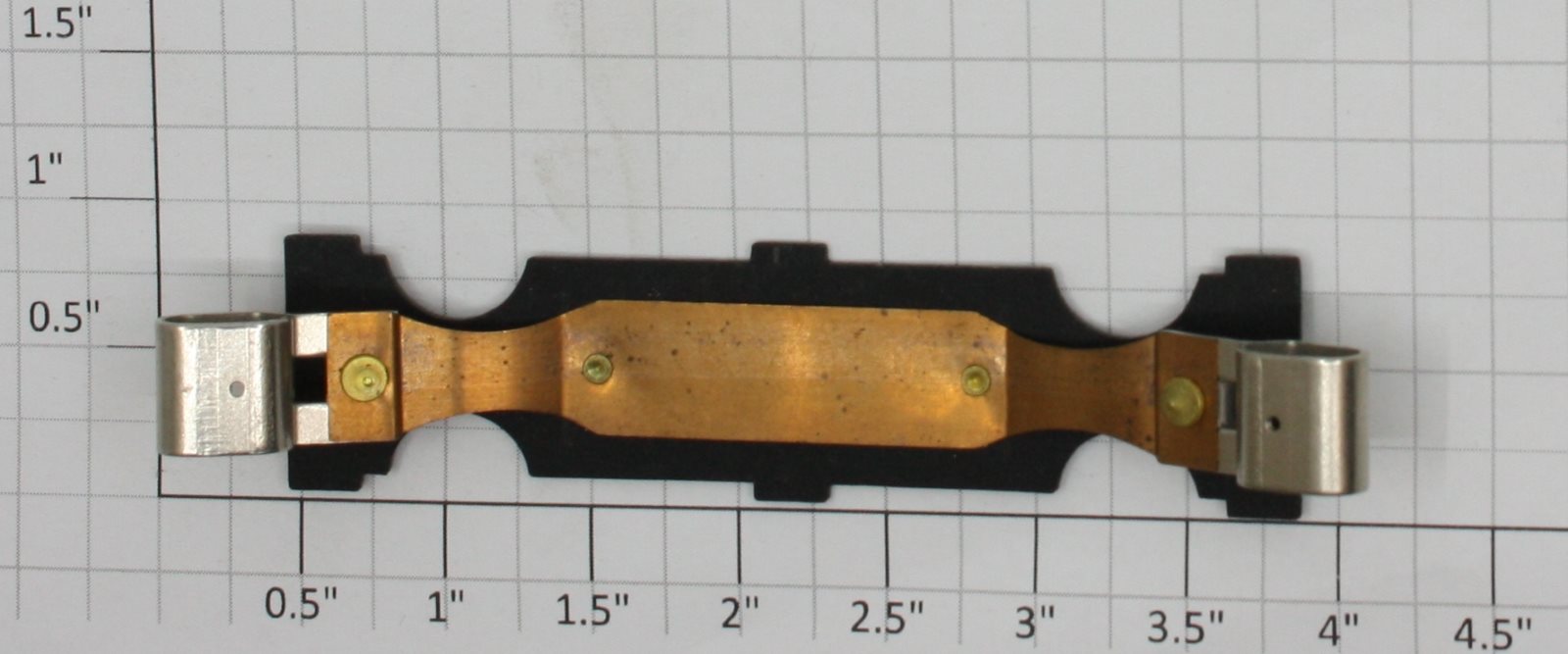 Lionel 752M-23 O Gauge Streamliner Loco Copper Contact Pickup Shoe Assembly