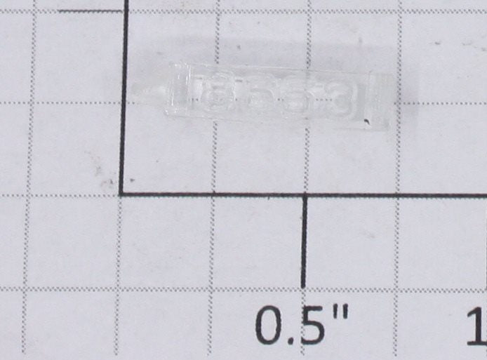 Lionel 8653-10 Left Hand Clear Raised Number Marker Lens/Number Board