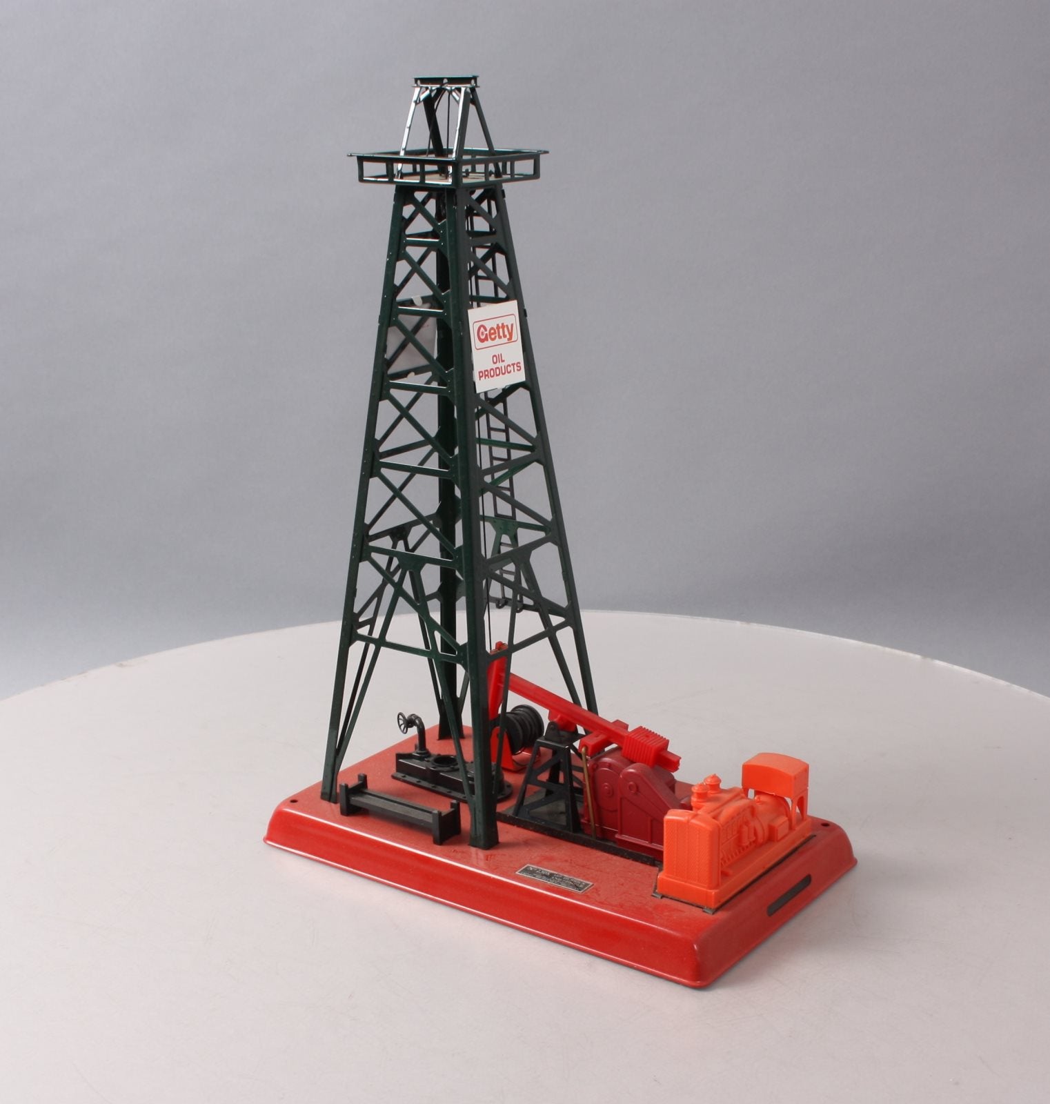 Lionel 6-2305 O Gauge Getty Operating Oil Derrick And Pump LN/Box