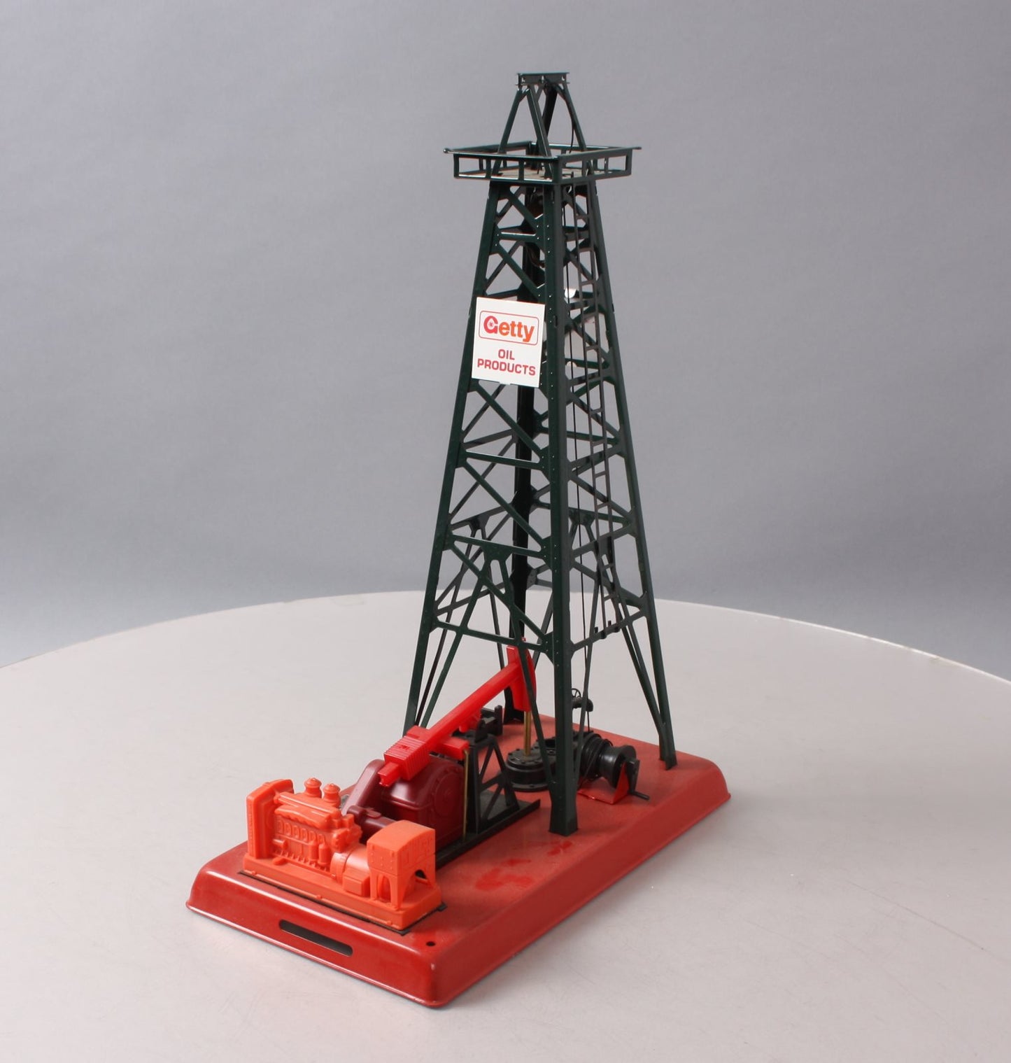 Lionel 6-2305 O Gauge Getty Operating Oil Derrick And Pump LN/Box