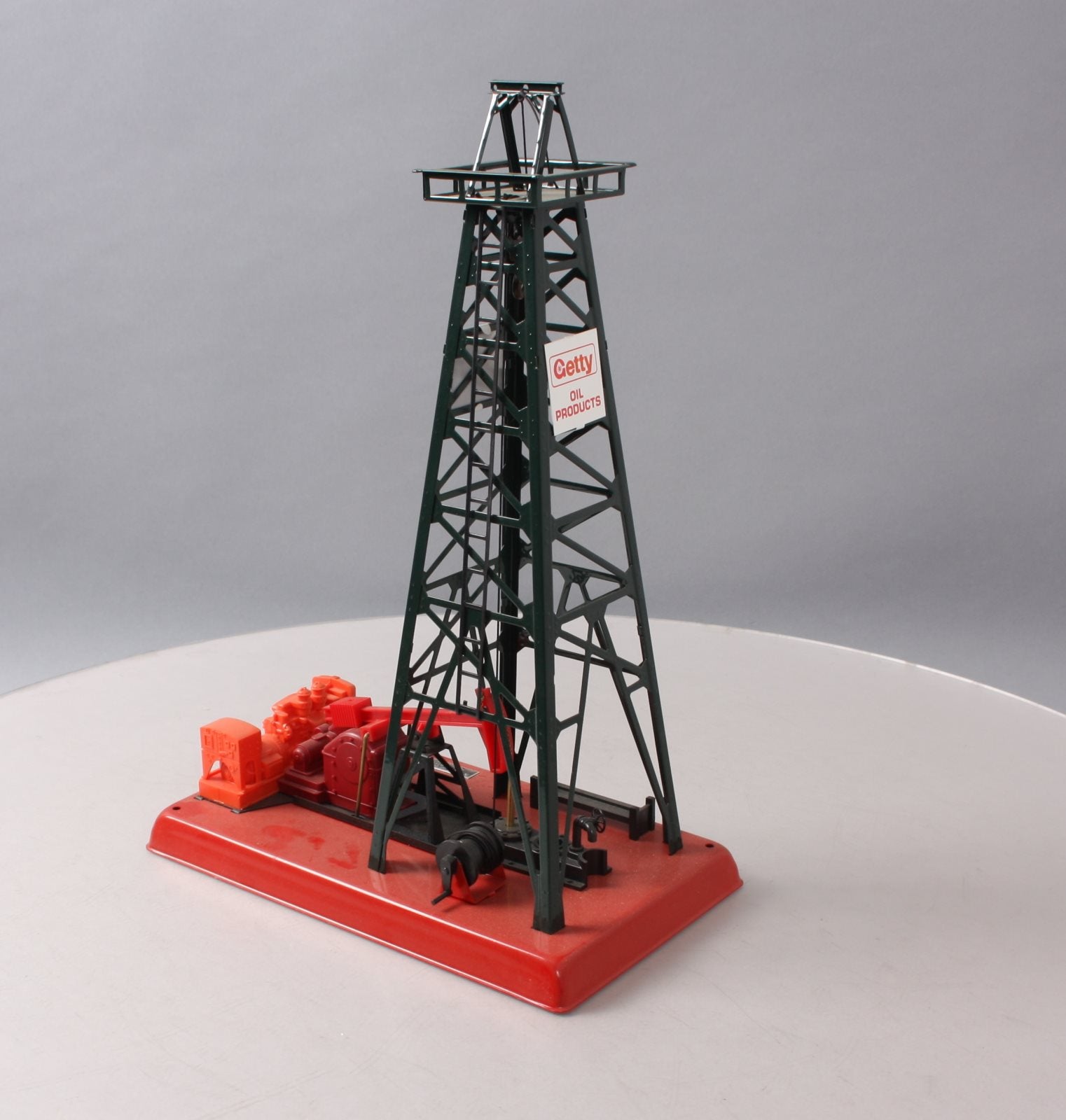 Lionel 6-2305 O Gauge Getty Operating Oil Derrick And Pump LN/Box