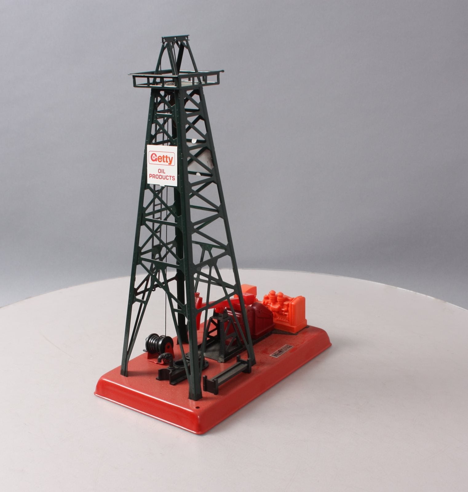 Lionel 6-2305 O Gauge Getty Operating Oil Derrick And Pump LN/Box