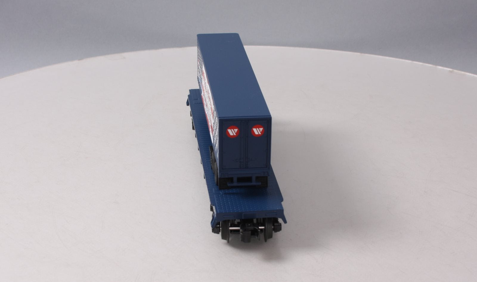MTH 30-76849 O Montana Rail Link Veterans Flat Car w/40' Trailer NIB