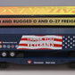 MTH 30-76849 O Montana Rail Link Veterans Flat Car w/40' Trailer NIB