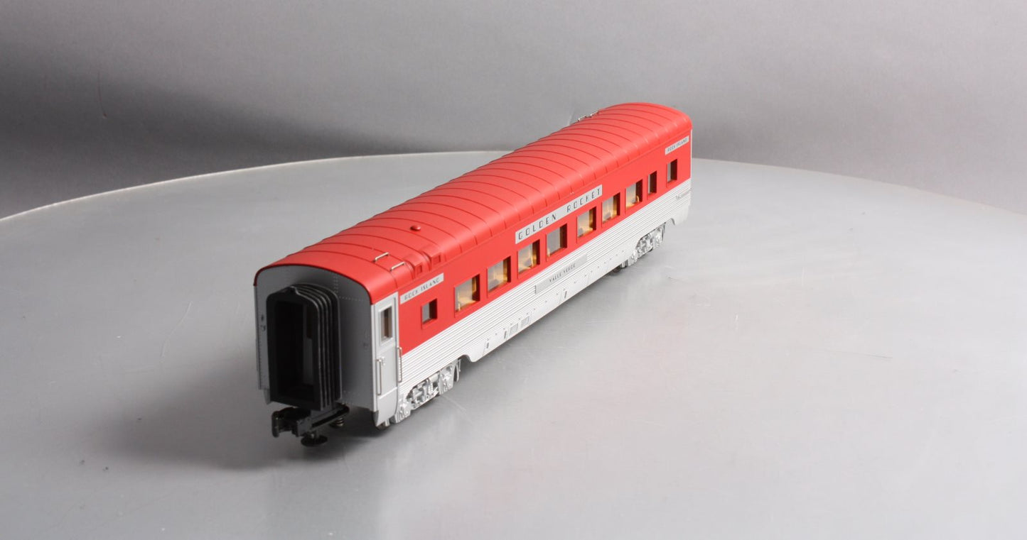 MTH 30-6709 O Rock Island "Valle Veroe" 60' Streamlined Coach Passenger Car NIB