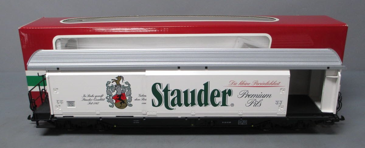 LGB 40573 Stauder Boxcar with Sliding Doors LN/Box