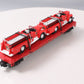 MTH 20-98114 O Gauge Fire Department Flatcar w/ 2 Red Fire Trucks #2000 LN/Box