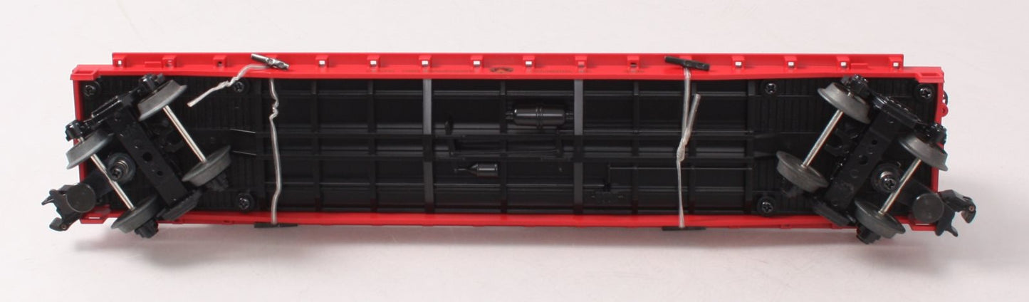 MTH 20-98114 O Gauge Fire Department Flatcar w/ 2 Red Fire Trucks #2000 LN/Box