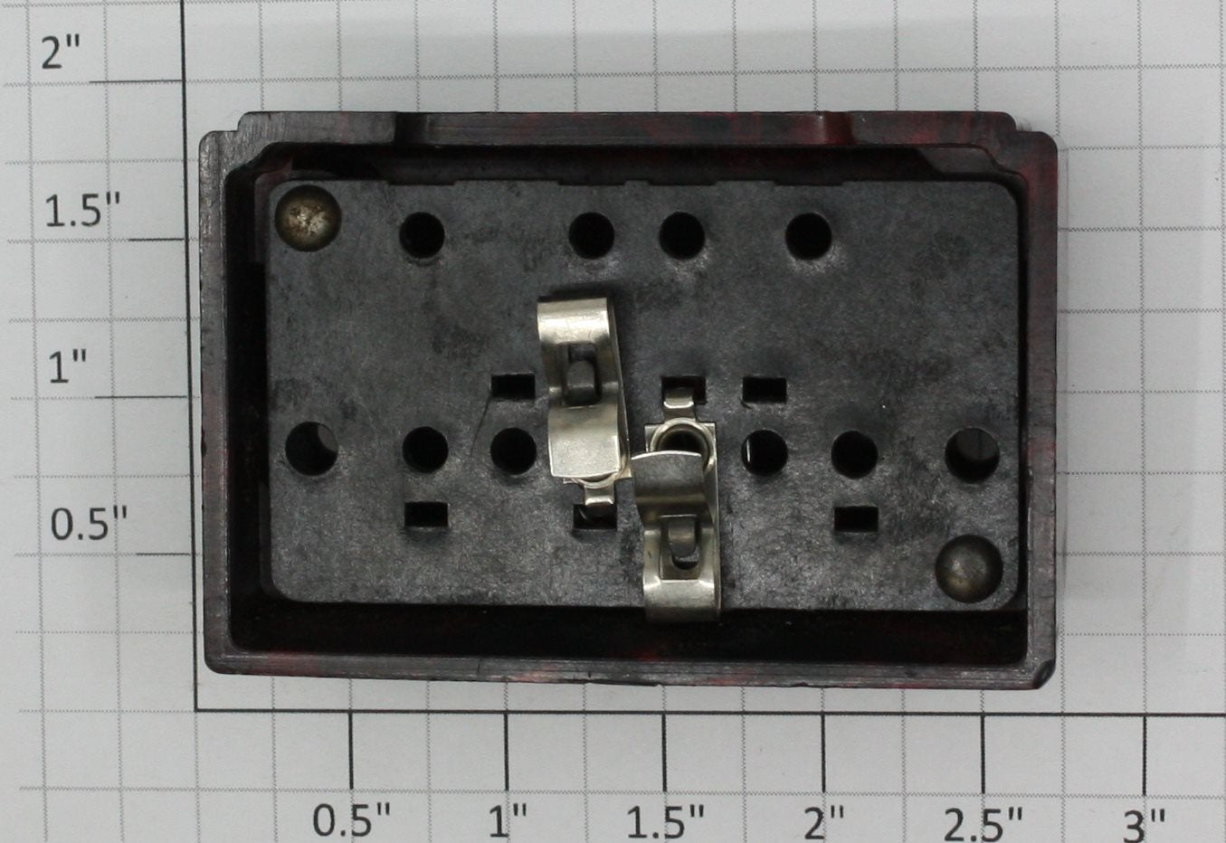 American Flyer XA10961FW S Scale Marbled Talking Station Control Button
