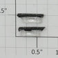 Lionel 8971-6/10 Black Raised Number Marker Lens/Number Board Set (Pair of 2)