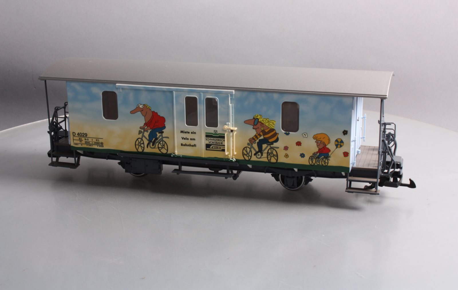 LGB 34555 G RhB Fahrradwagen Bicycle Car – Trainz