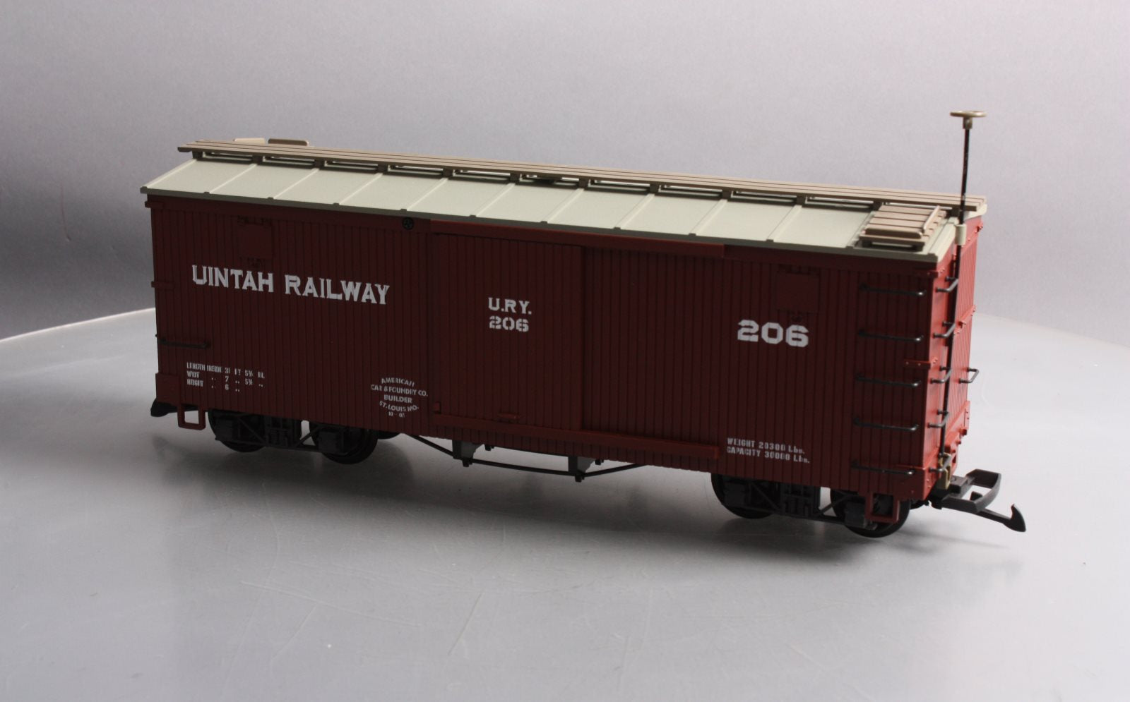 LGB 40675 Uintah Railway Boxcar #206 – Trainz
