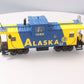 K-Line K613-1012 Alaska Smoking Caboose EX/Box