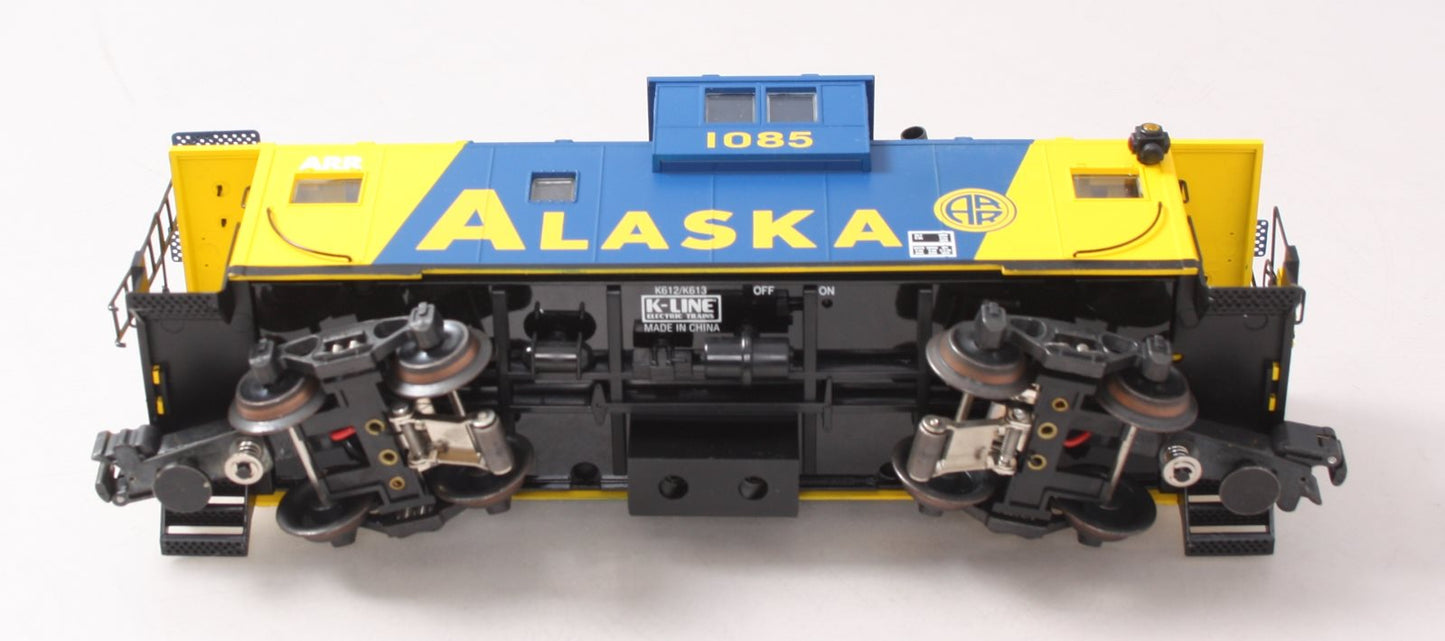 K-Line K613-1012 Alaska Smoking Caboose LN/Box