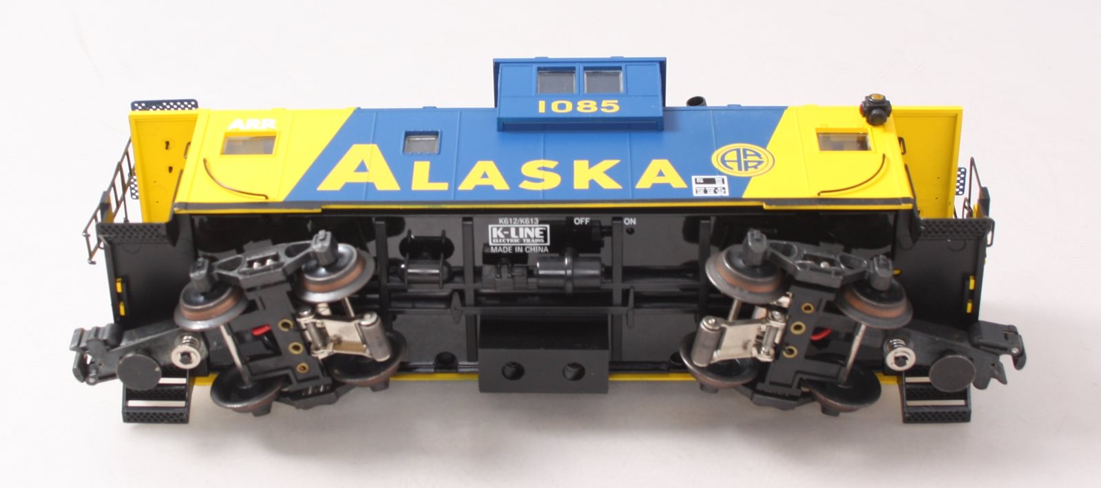 K-Line K613-1012 Alaska Smoking Caboose LN/Box