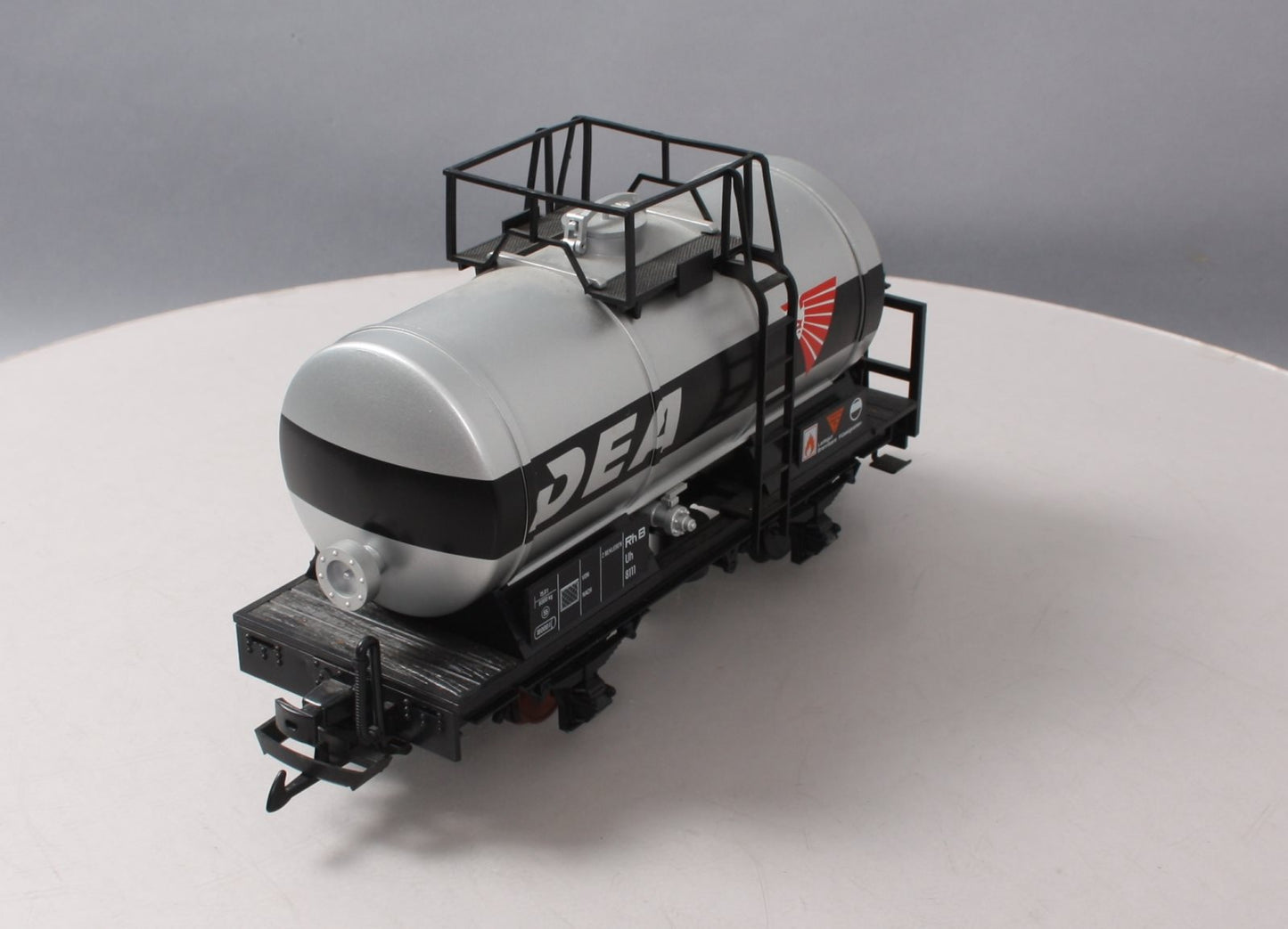LGB 43400 DEA Single Dome Short Tank Car w/Plastic Wheels EX/Box