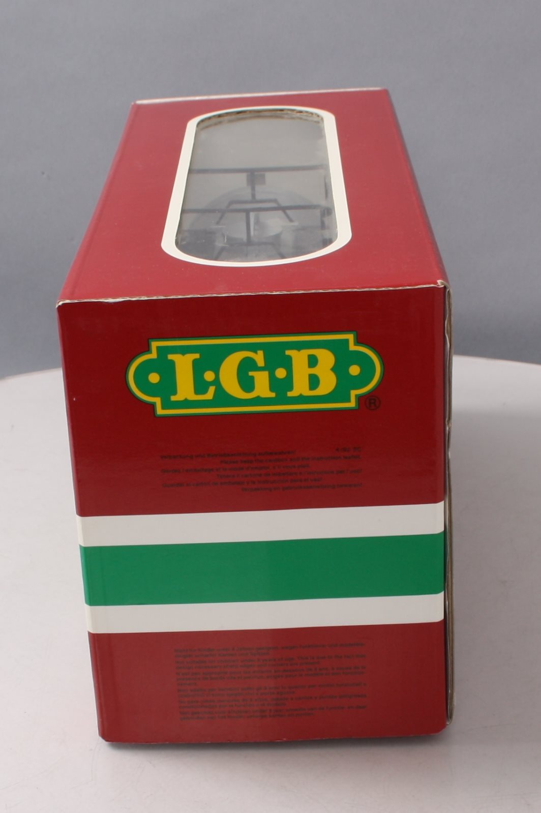LGB 43400 DEA Single Dome Short Tank Car w/Plastic Wheels EX/Box