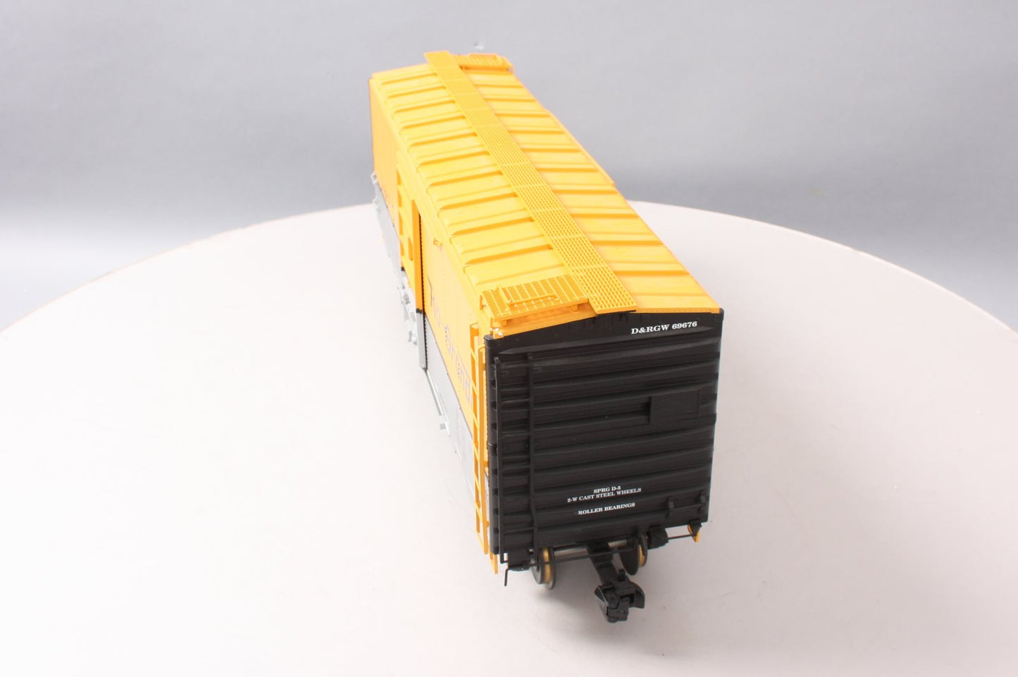 USA Trains R19209A G Rio Grande 40 Ft. PS-1 Steel Box Car - Metal Wheels