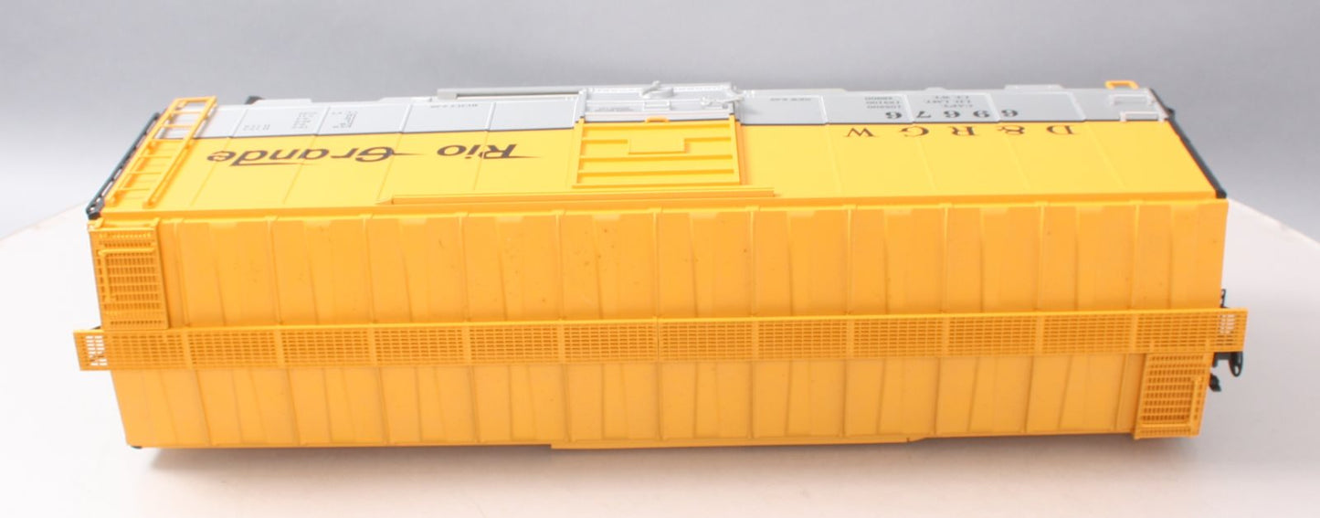 USA Trains R19209A G Rio Grande 40 Ft. PS-1 Steel Box Car - Metal Wheels
