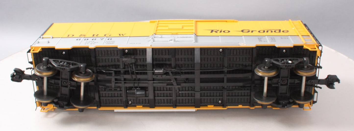 USA Trains R19209A G Rio Grande 40 Ft. PS-1 Steel Box Car - Metal Wheels