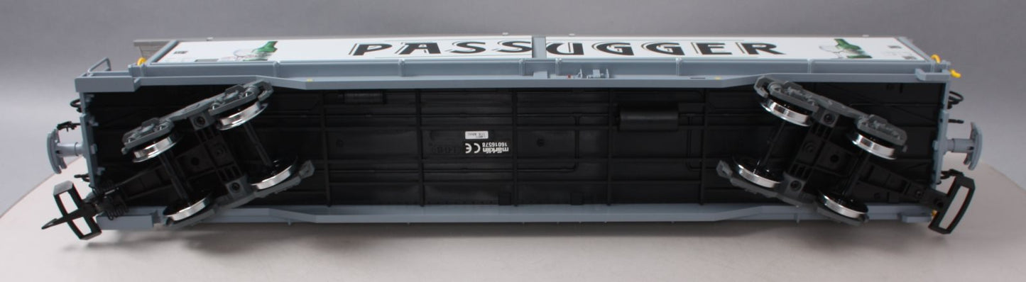 LGB 48571 G Rhaetian Railway RhB Type Haik-qv Sliding Wall Boxcar