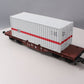 Piko 37747 G Scale German Federal Railroad IV Flatcar with 20' Container