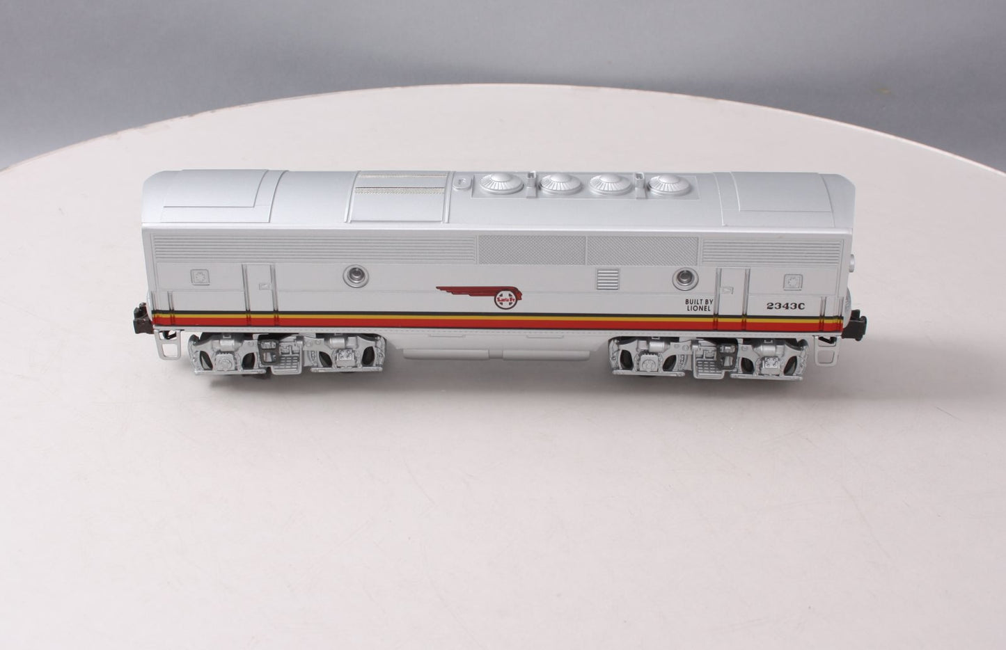 Lionel 6-18129 O Santa Fe F3 Non-Pwd B-Unit Diesel Locomotive #2343C w/Railsound EX/Box