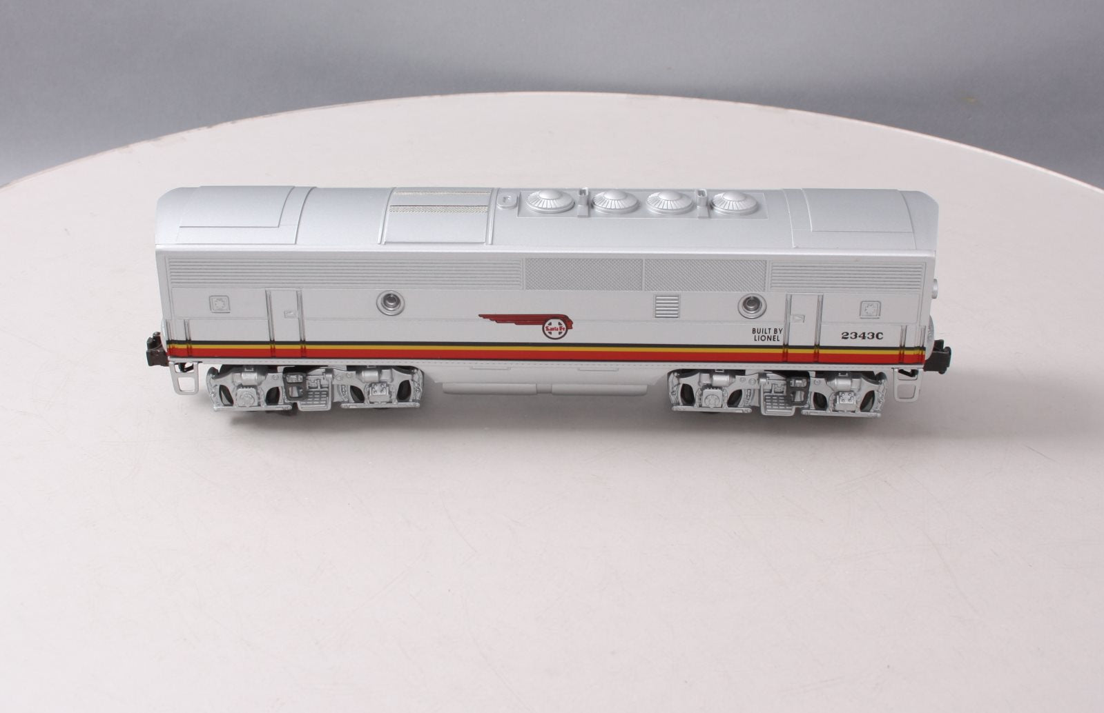 Lionel 6-18129 O Santa Fe F3 Non-Pwd B-Unit Diesel Locomotive #2343C w/Railsound EX/Box