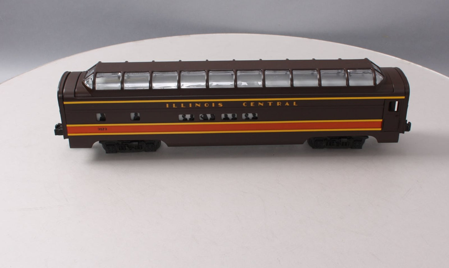 Lionel 6-19129 O Gauge Illinois Central Full Vista Dome Car #9129 LN/Box