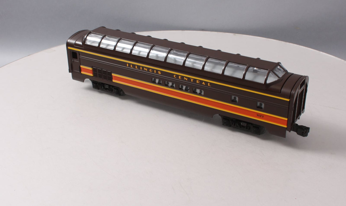 Lionel 6-19129 O Gauge Illinois Central Full Vista Dome Car #9129 LN/Box