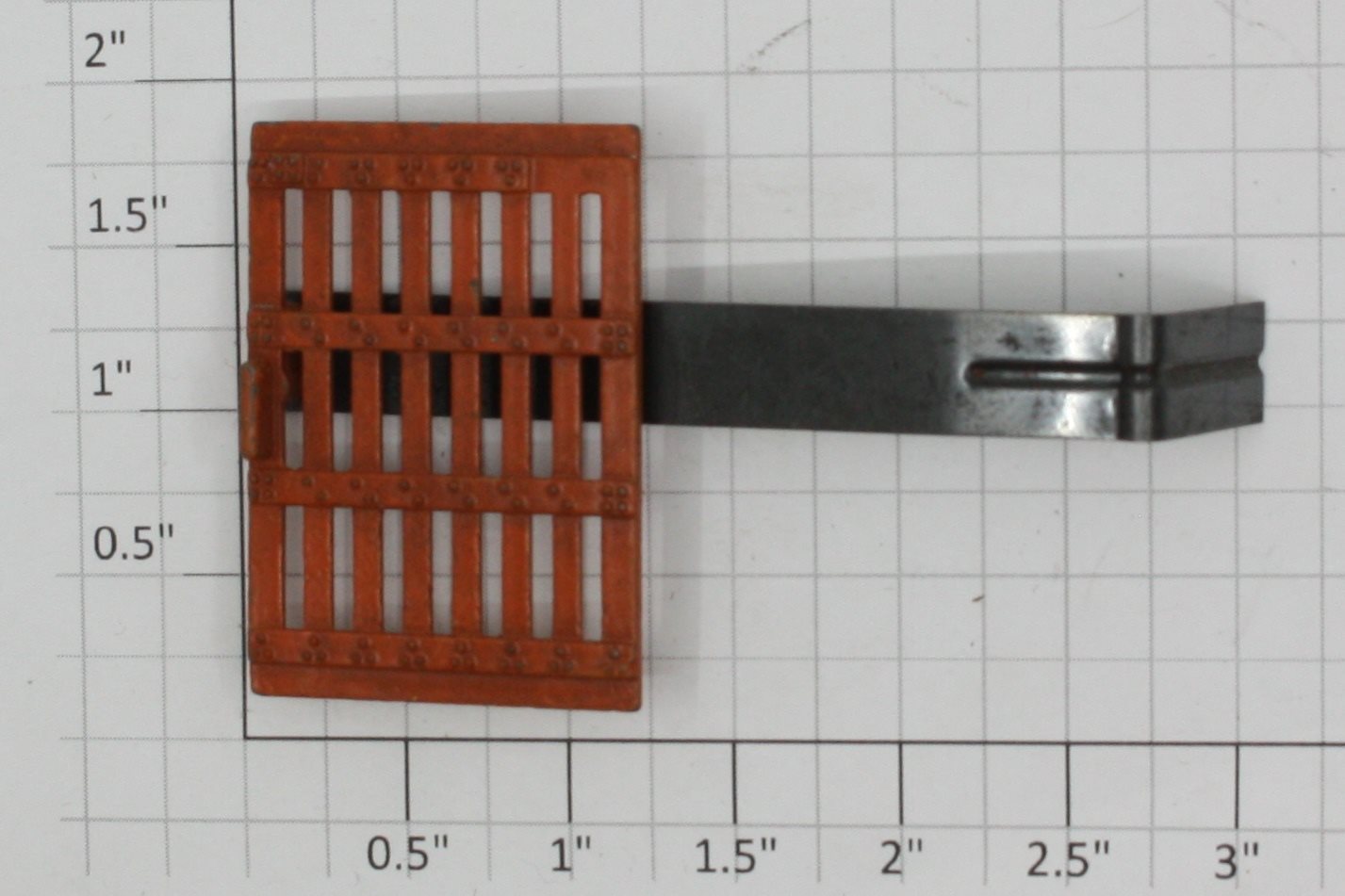 Lionel 3656-5 Orange Metal Cattle Car Door Assembly