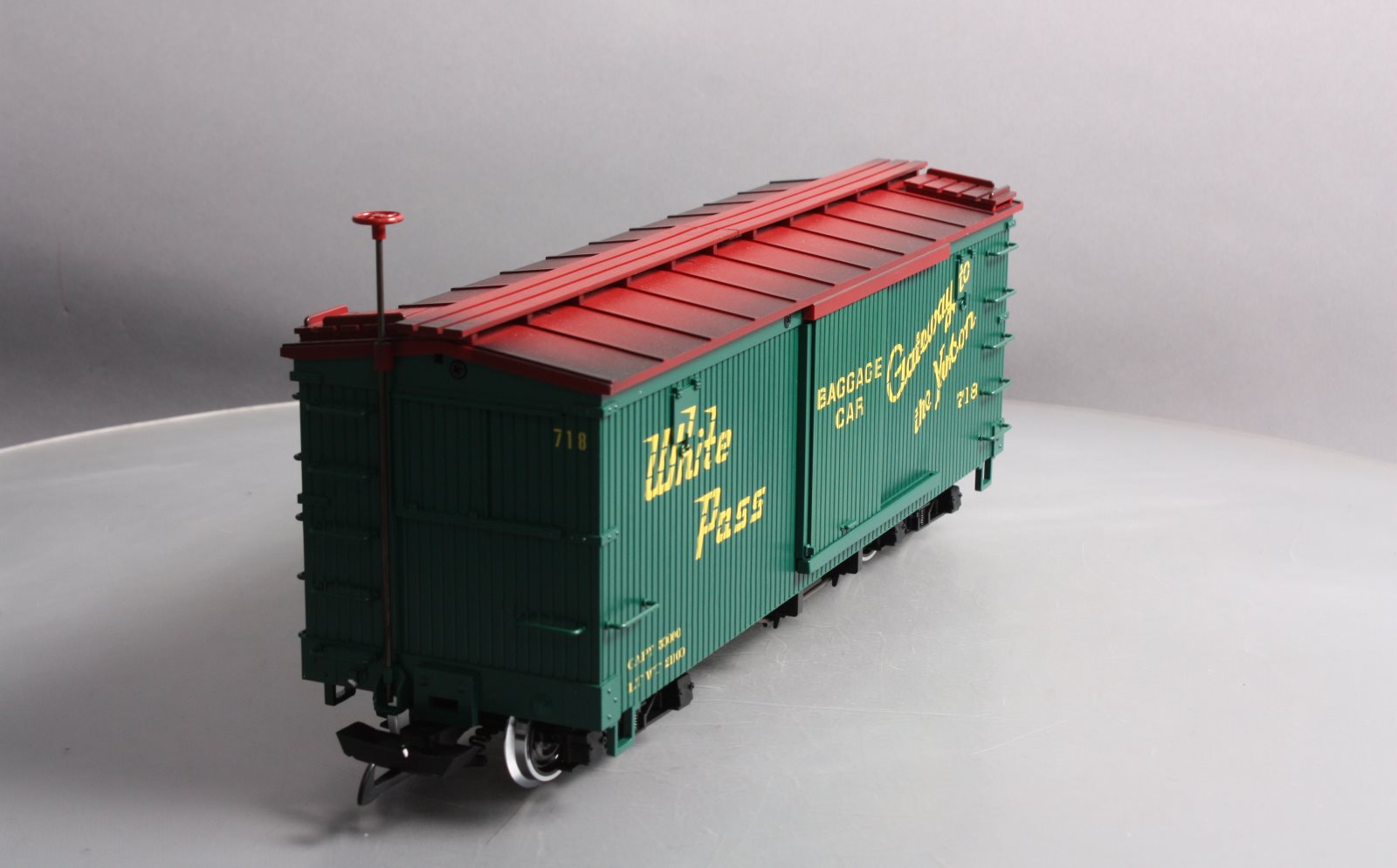 LGB 48675 G White Pass and Yukon Railroad RR Boxcar