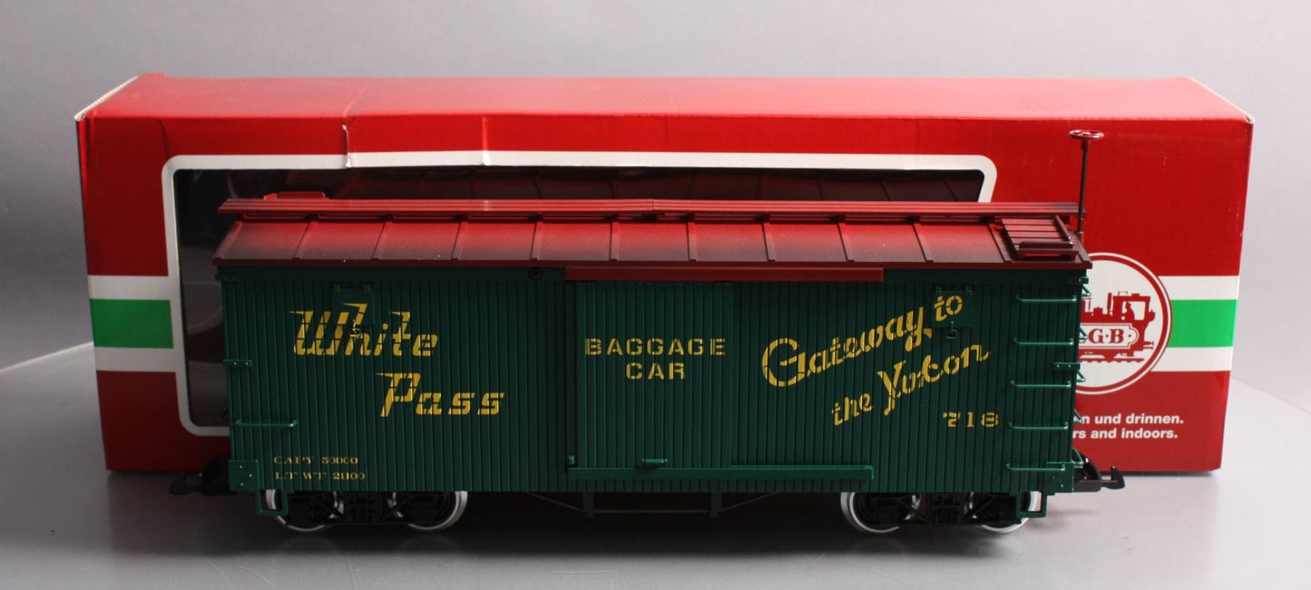 LGB 48675 G White Pass and Yukon Railroad RR Boxcar