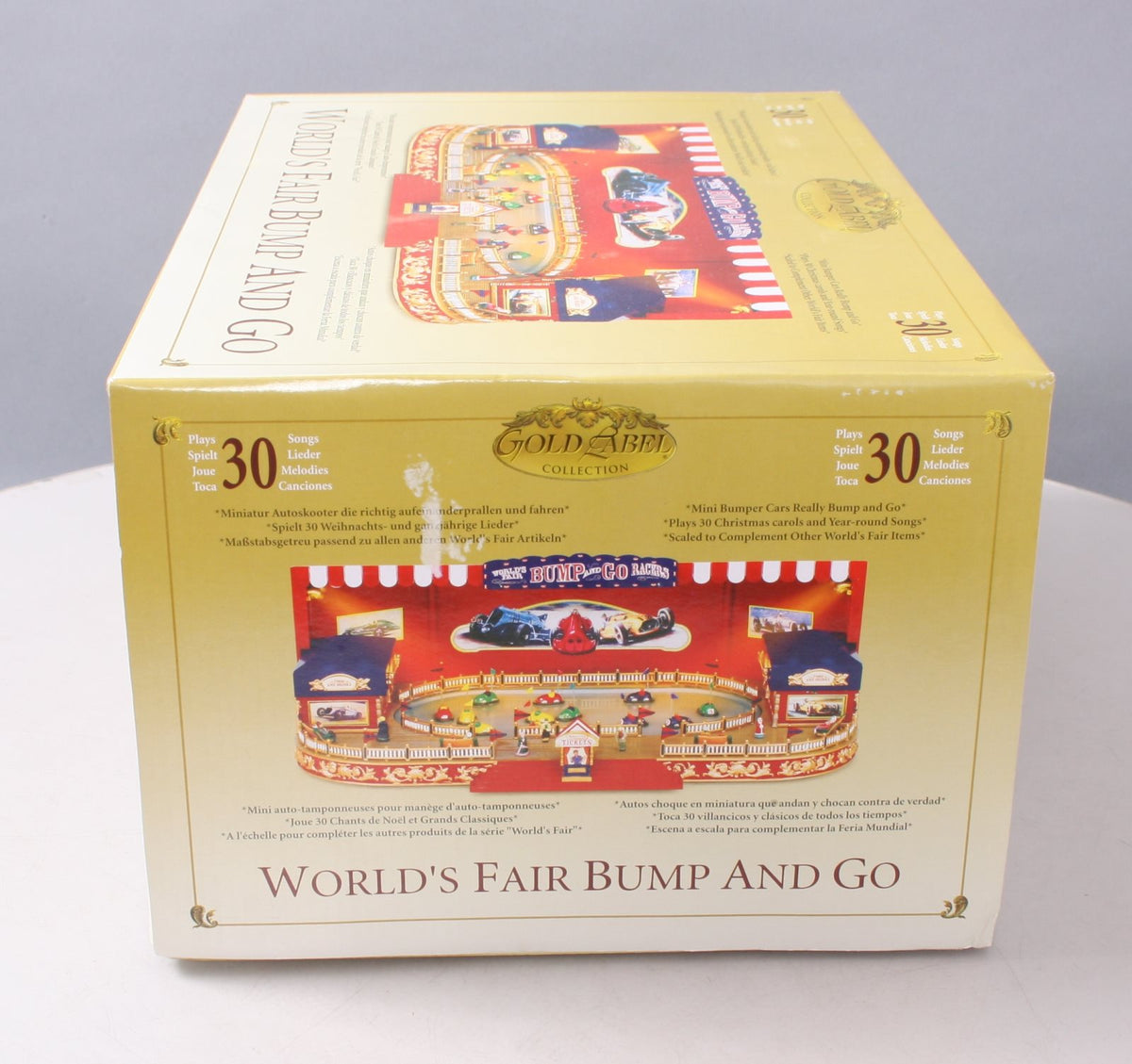 Gold Label 79891 World's Fair Operating Bump & Go w/ Music LN/Box