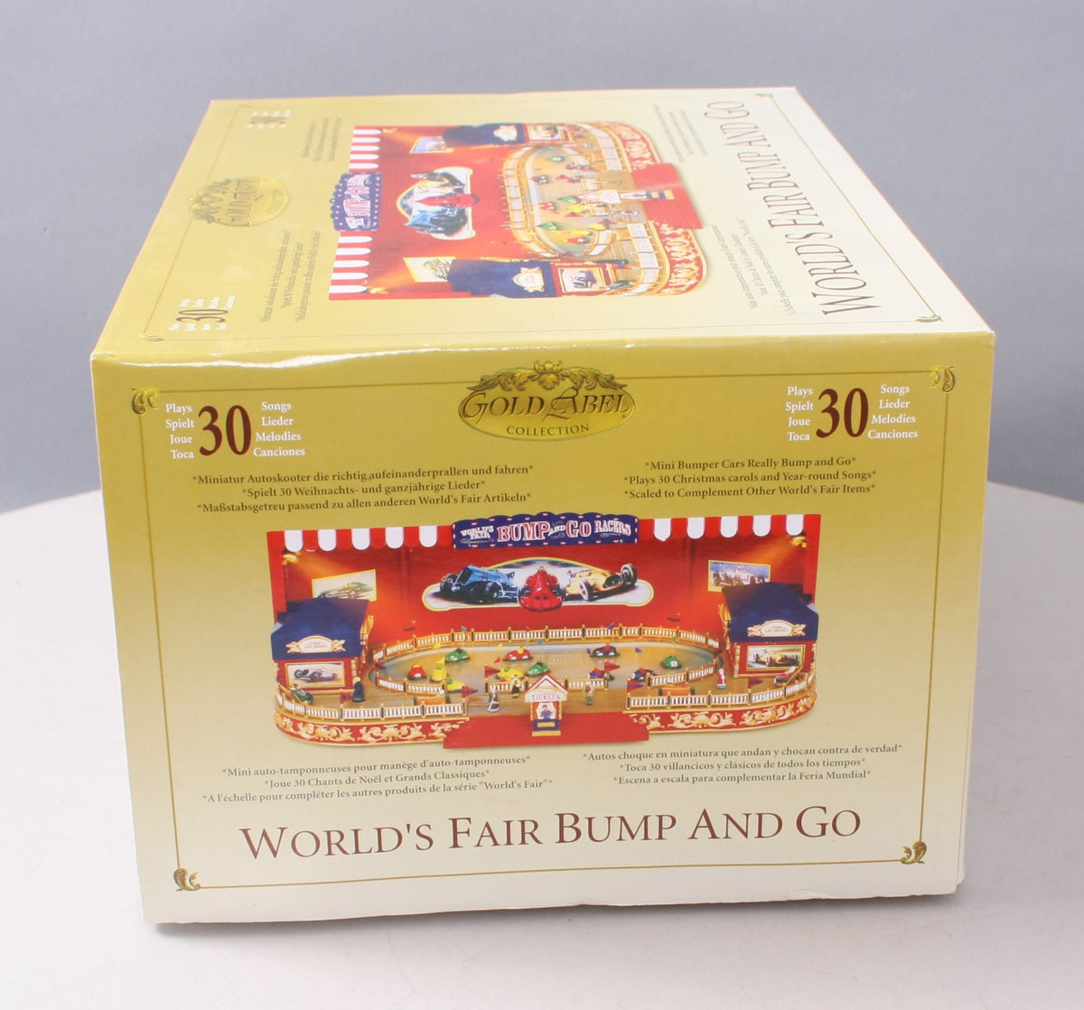 Gold Label 79891 World's Fair Operating Bump & Go w/ Music LN/Box