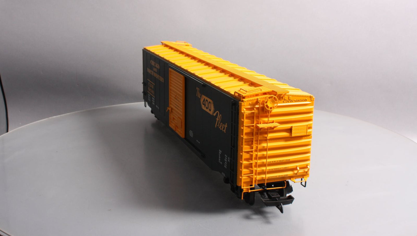 USA Trains R19312A G Chicago & North Western 50 Ft. Box Car with Steel Door