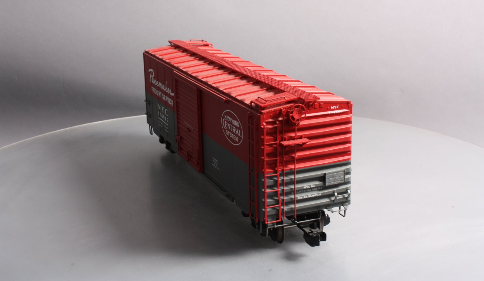 USA Trains R19210C G New York Central 40 Ft. PS-1 Simulated Steel Box Car