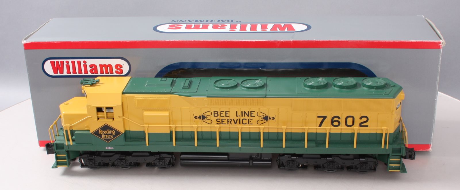 Williams 21710 O Gauge Reading SD45 Powered Diesel Locomotive #7602