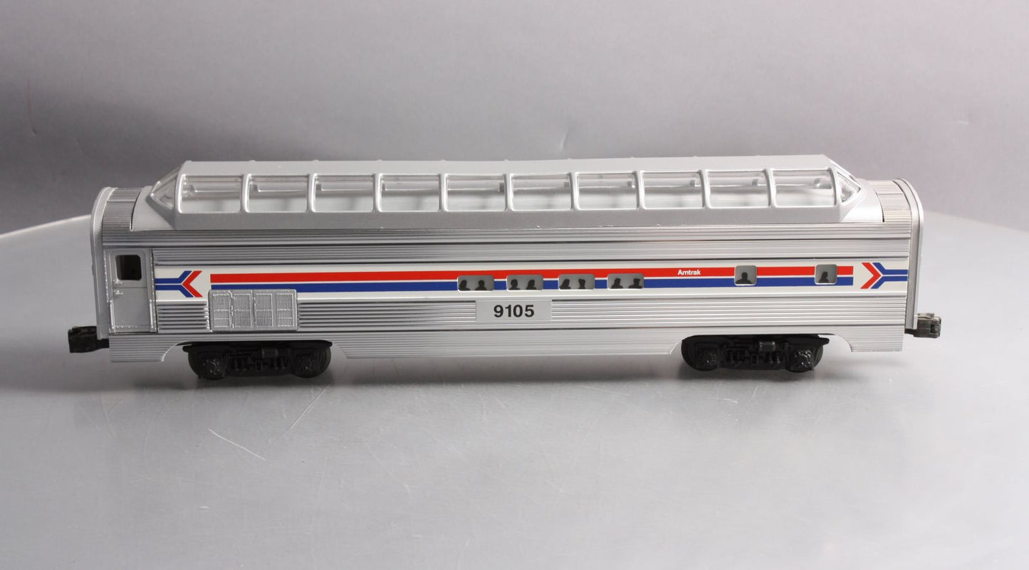 Lionel 6-19105 O Gauge Amtrak Full Vista Dome Car #9105 LN/Box