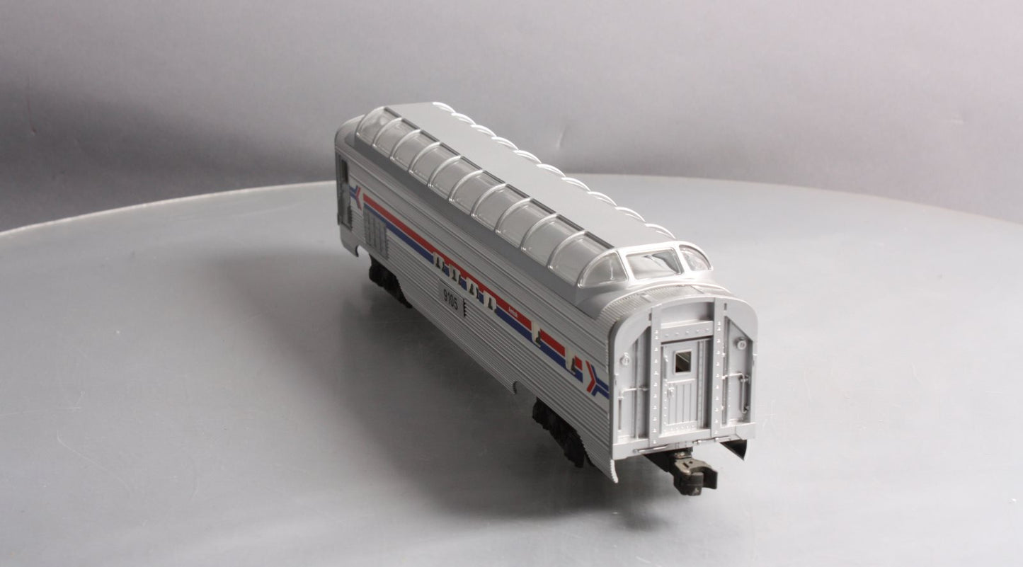 Lionel 6-19105 O Gauge Amtrak Full Vista Dome Car #9105 LN/Box