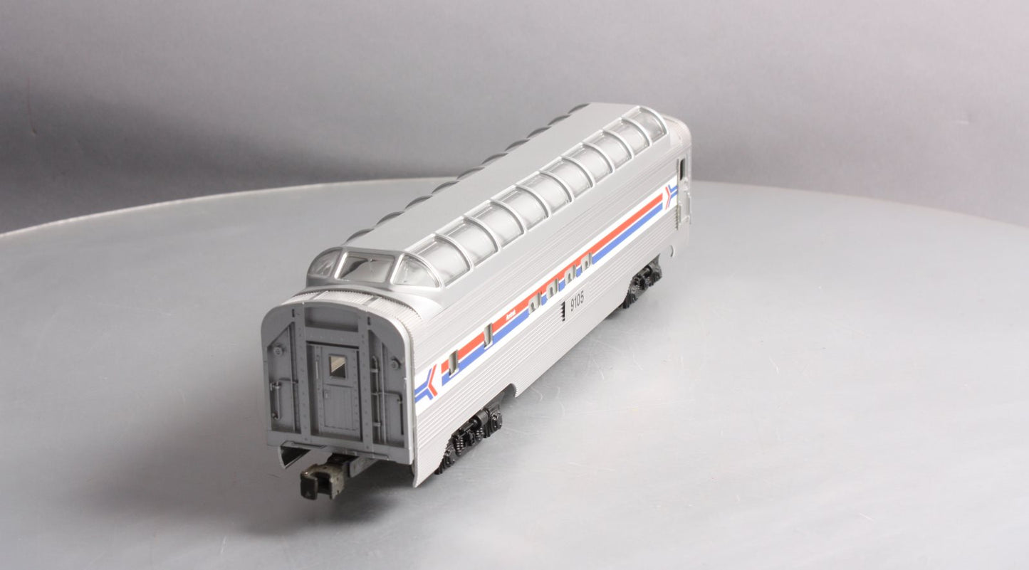 Lionel 6-19105 O Gauge Amtrak Full Vista Dome Car #9105 LN/Box