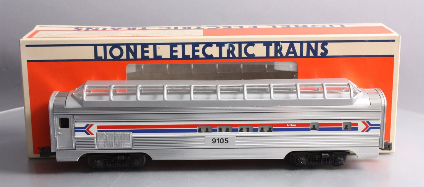 Lionel 6-19105 O Gauge Amtrak Full Vista Dome Car #9105 LN/Box