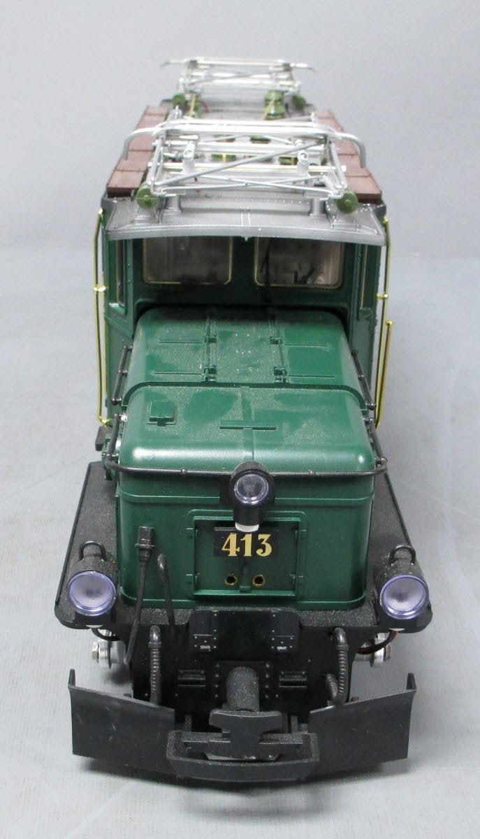 LGB 2140 G Rhb Ge 6/6 Green Crocodile Electric Locomotive #413 LN/Box