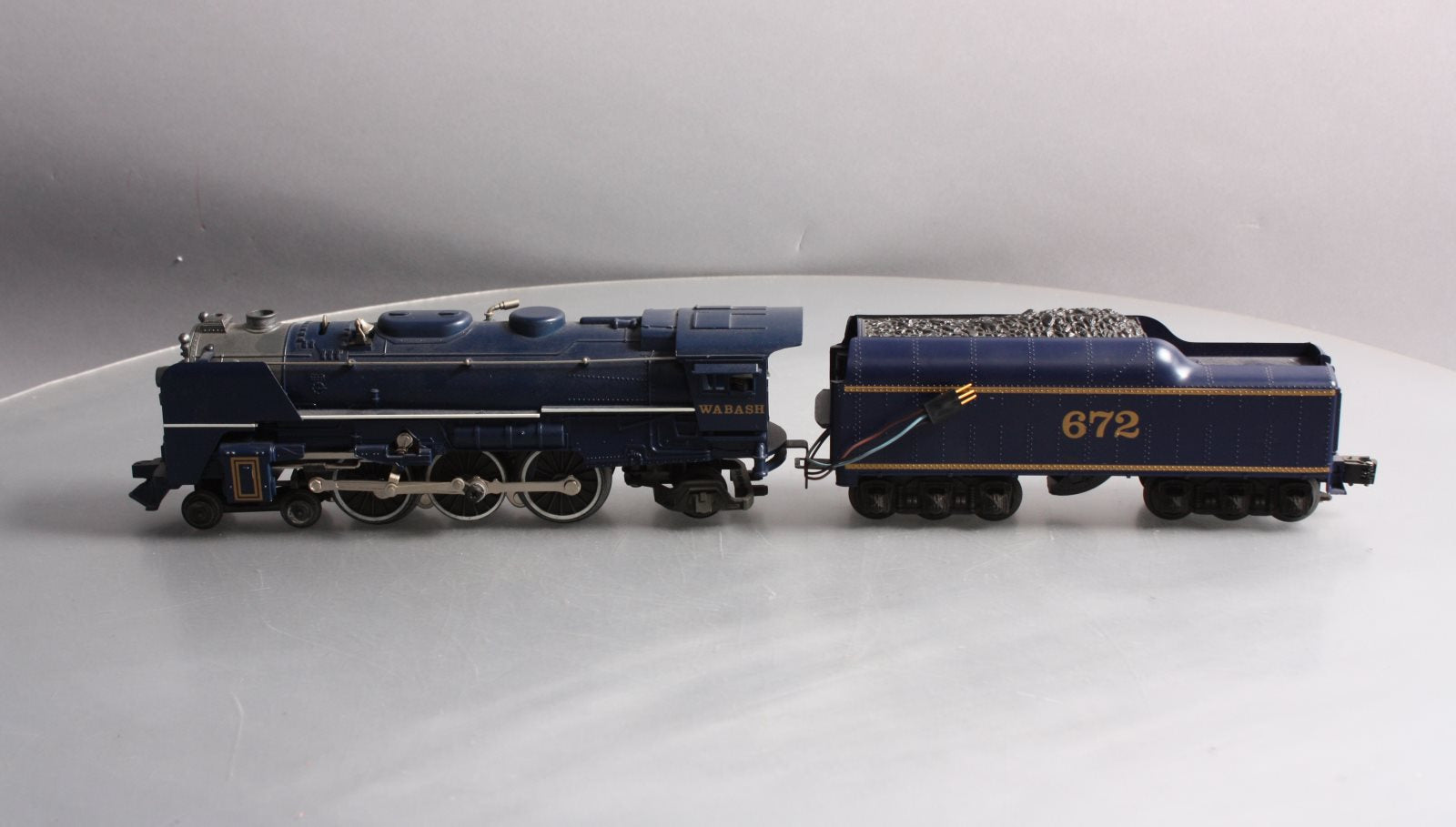 Lionel 6-8610 O Gauge Wabash 4-6-2 Steam Locomotive & Tender #672 EX/Box