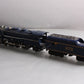 Lionel 6-8610 O Gauge Wabash 4-6-2 Steam Locomotive & Tender #672 EX/Box